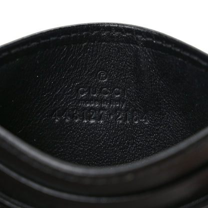Gucci Calfskin Matelasse GG Marmont Card Holder Black 6 of 7