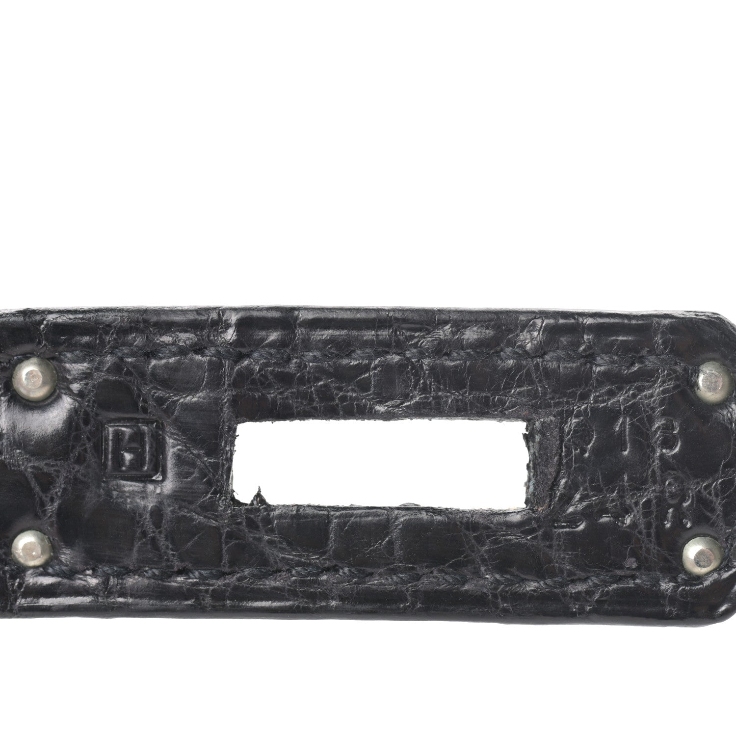 Hermes Matte Niloticus Crocodile Birkin 30 Black 26 of 43