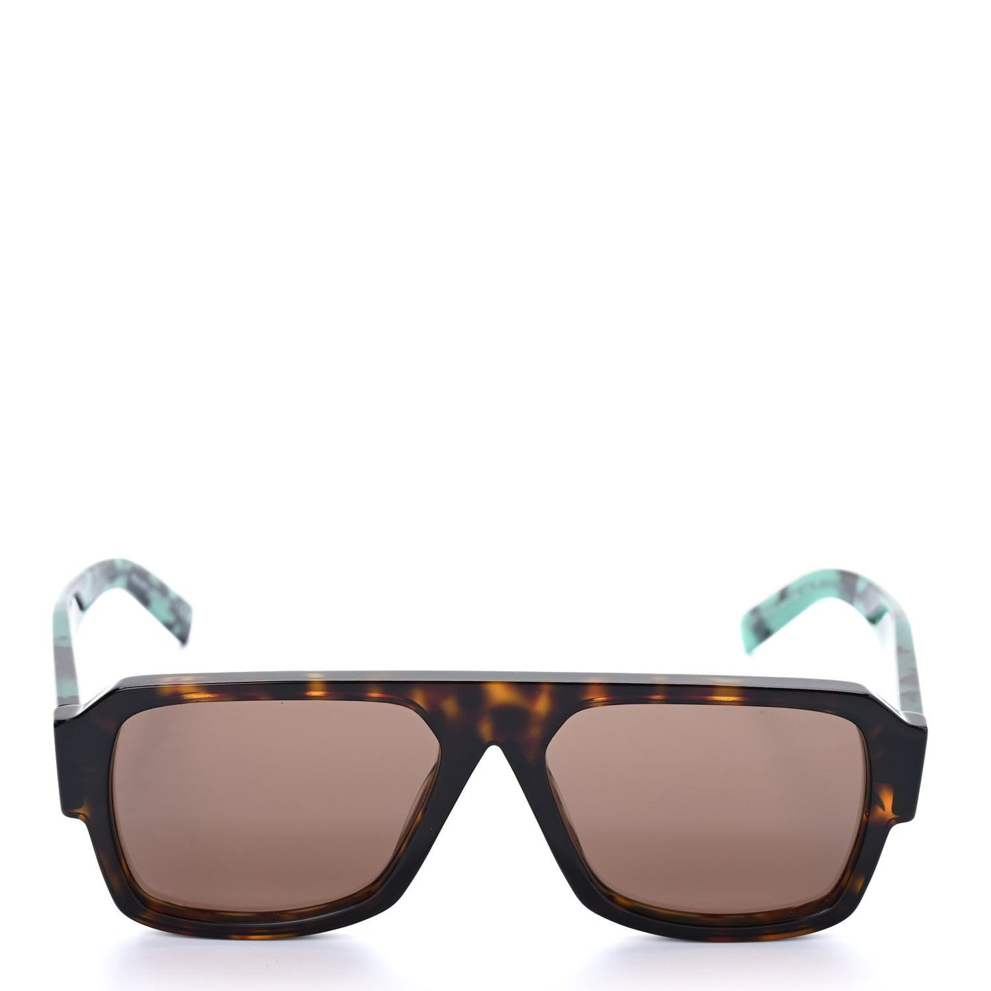 Acetate Symbole Sunglasses SPR 22Y Tortoise Green