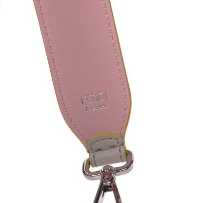Fendi Vitello Dolce Bi-Color Strap You Grigio Polvere Bubblegum 3 of 4