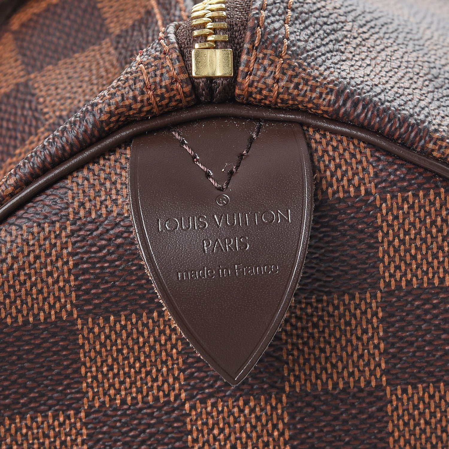 Louis Vuitton Damier Ebene Speedy 30 6 of 7