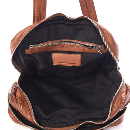 Alexander Wang Lambskin Trudy Tote Brown 6 of 9