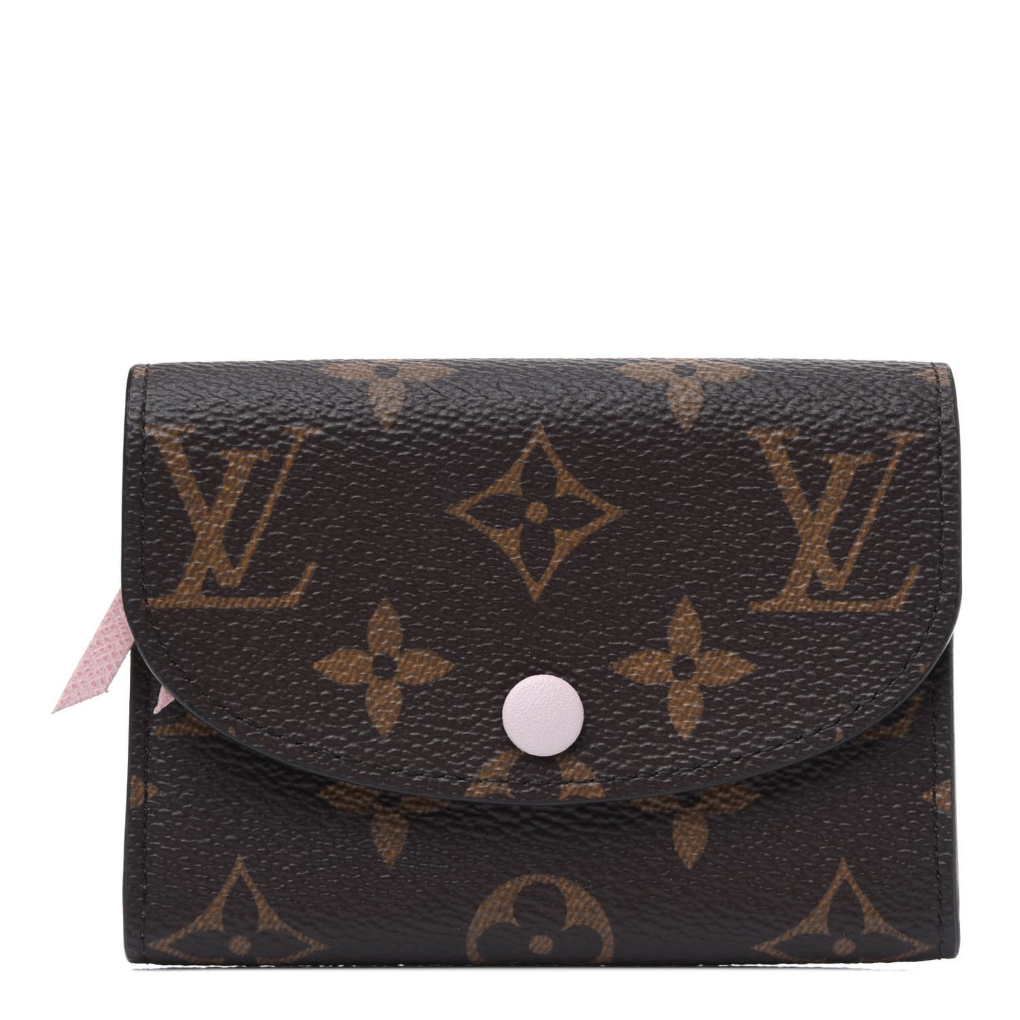 Monogram Rosalie Coin Purse Rose Ballerine