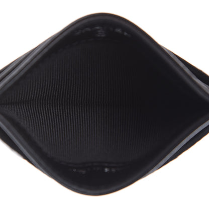 Chanel Aged Calfskin Smooth Calfskin Quilted Gabrielle Card Holder So Black 5 of 8