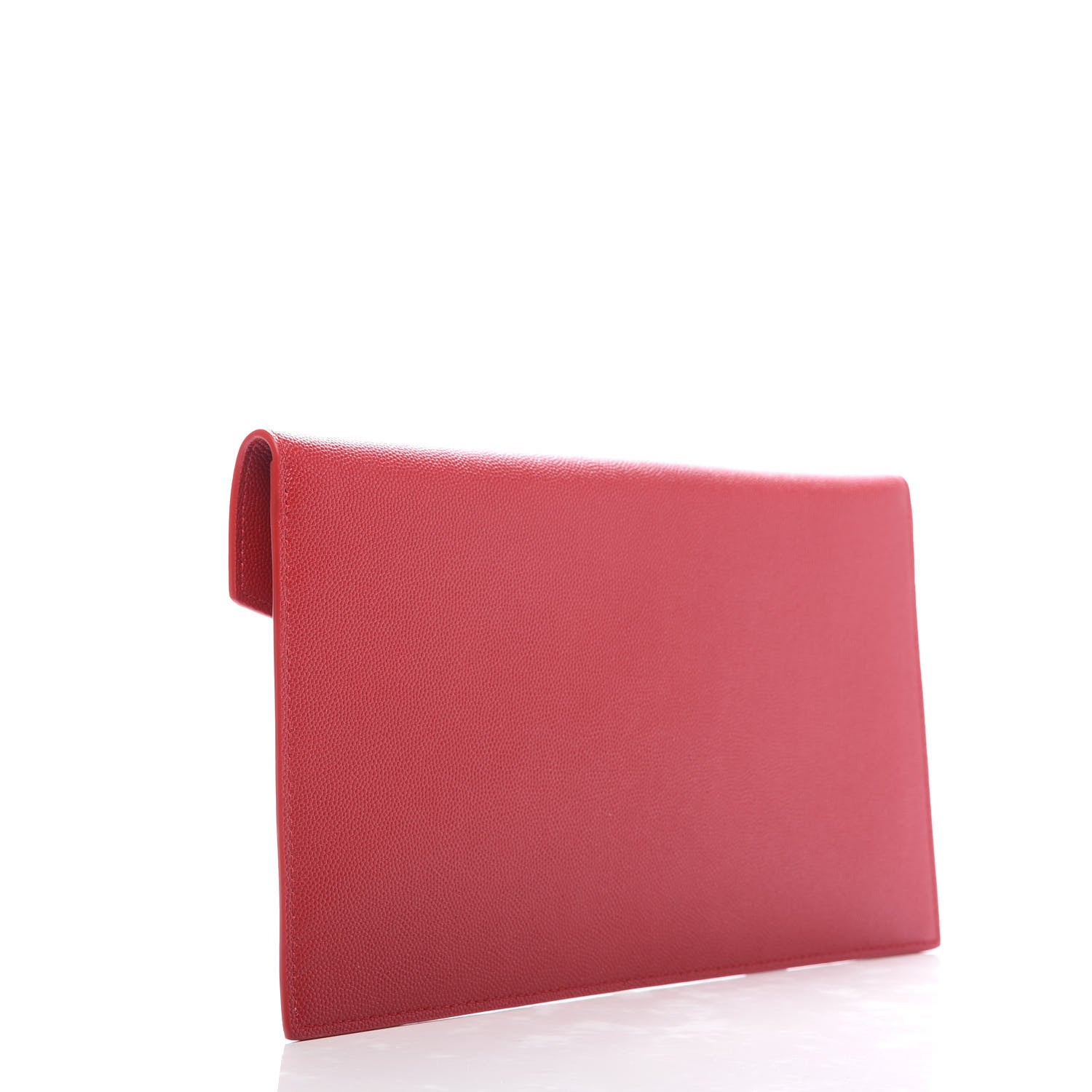 Saint Laurent Grain De Poudre Uptown Pouch Red 3 of 8