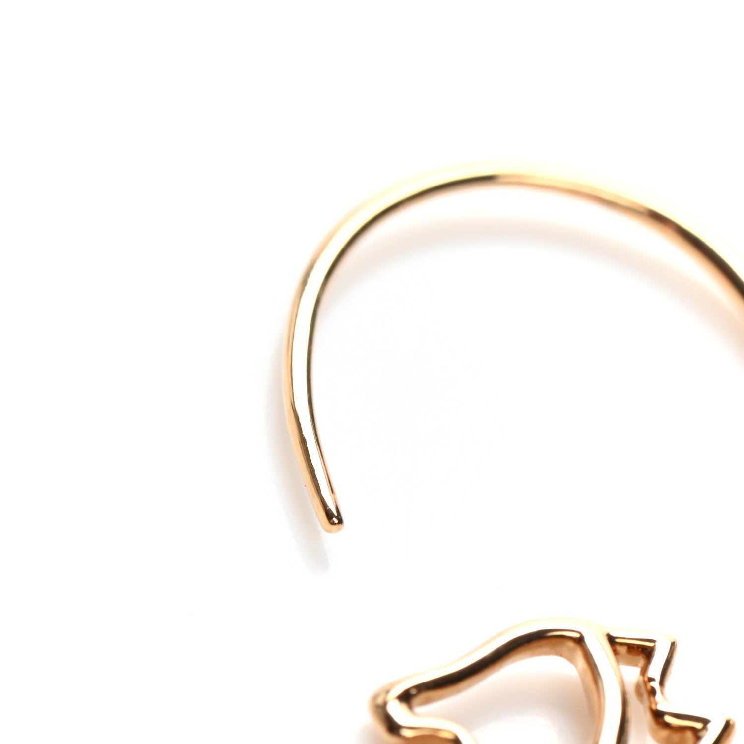 Louis Vuitton Fortune Leo Single Earring Gold 4 of 4