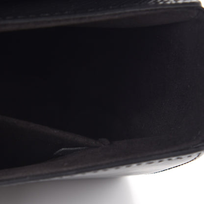 Louis Vuitton Epi Twist Shoulder Bag MM Black 7 of 8