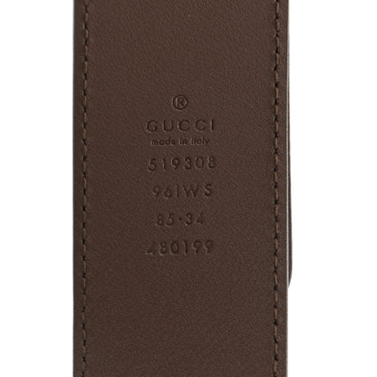 Gucci GG Supreme Monogram Ophidia Belted iPhone Case 85 34 Dark Brown 8 of 12