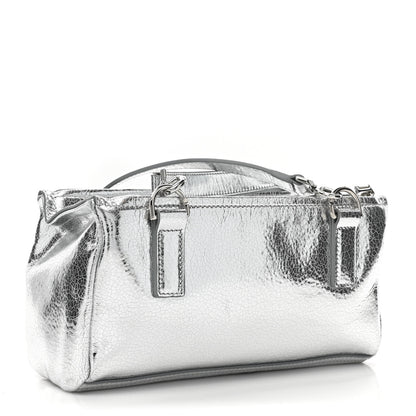 Givenchy Metallic Lambskin Mini Pandora Silvery 4 of 9