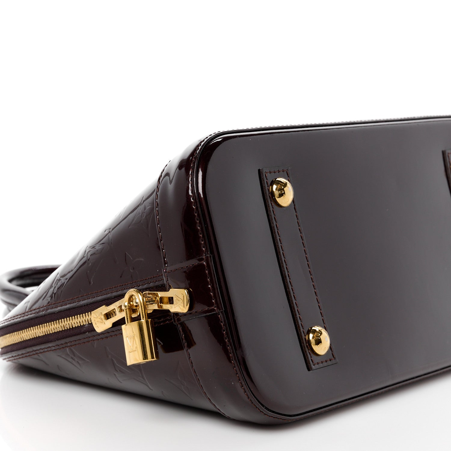 Louis Vuitton Vernis Alma PM Amarante 10 of 11