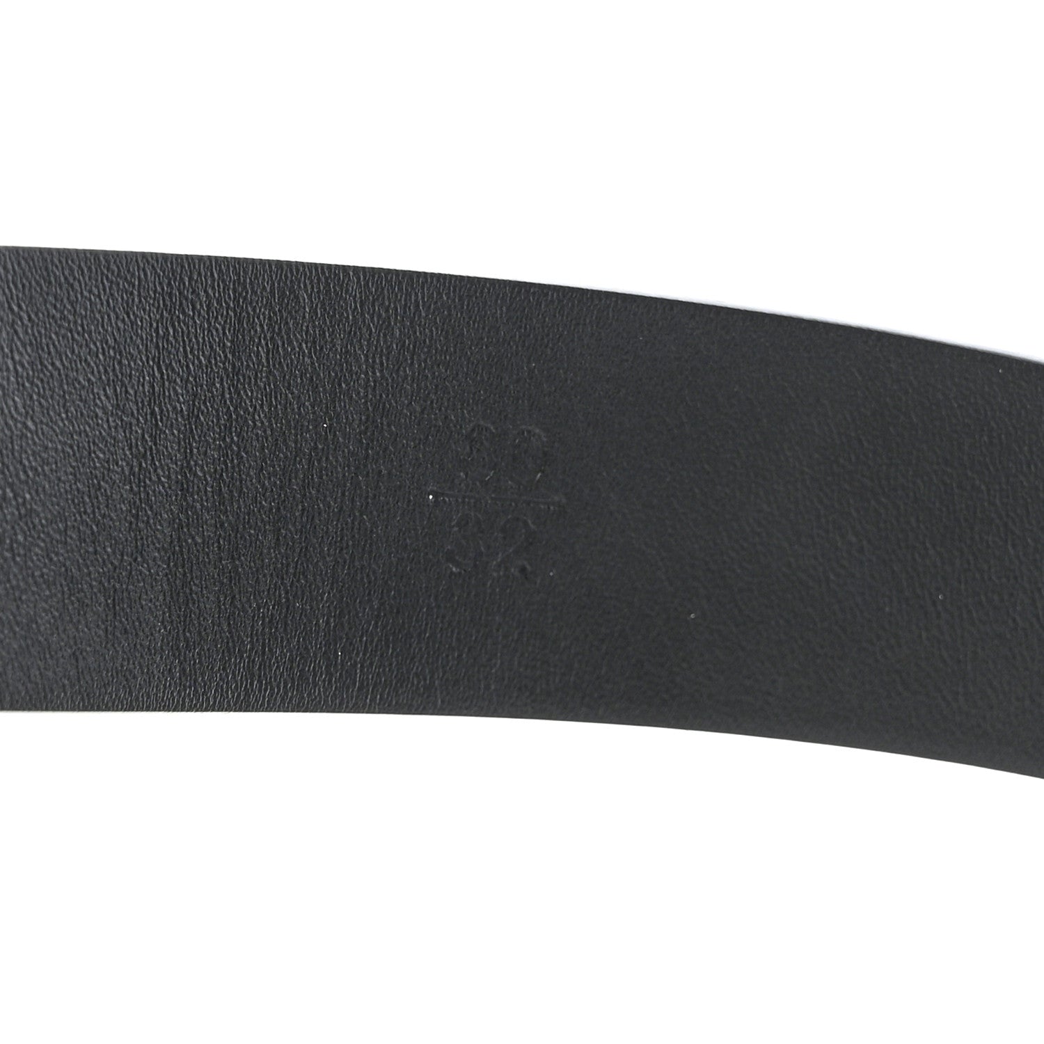 Chanel Calfskin Paris Button CC Belt 80 32 Black 4 of 6