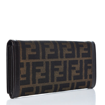 Fendi Zucca Continental Wallet Tobacco 3 of 6