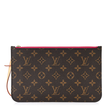 Louis Vuitton Monogram Neverfull MM GM Pochette Pivoine 1 of 8