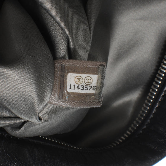 Chanel Lambskin Large Rock and Chain Hobo Black 7 of 9