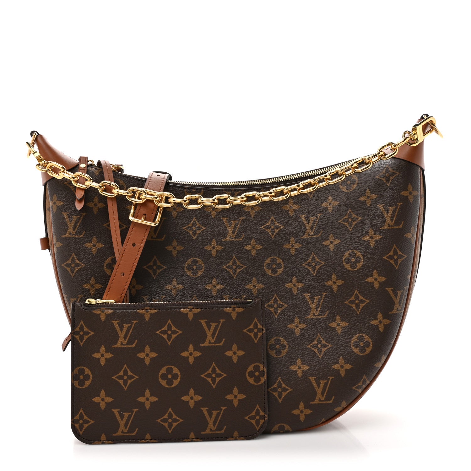 Louis Vuitton Reverse Monogram Loop Hobo 3 of 12