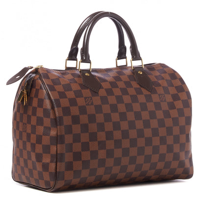 Louis Vuitton Damier Ebene Speedy 30 2 of 8