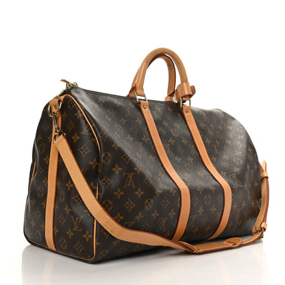 Louis Vuitton Monogram Keepall Bandouliere 50 3 of 11