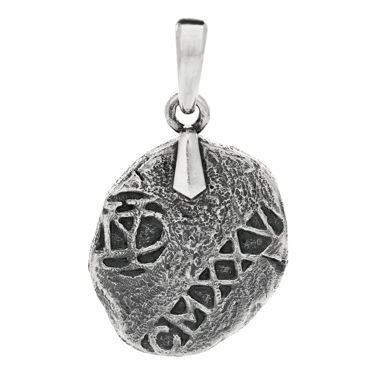 Sterling Silver Shipwreck Coin Amulet Pendant