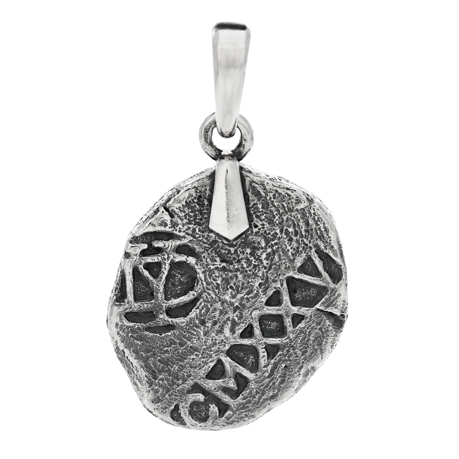 David Yurman Sterling Silver Shipwreck Coin Amulet Pendant 1 of 4
