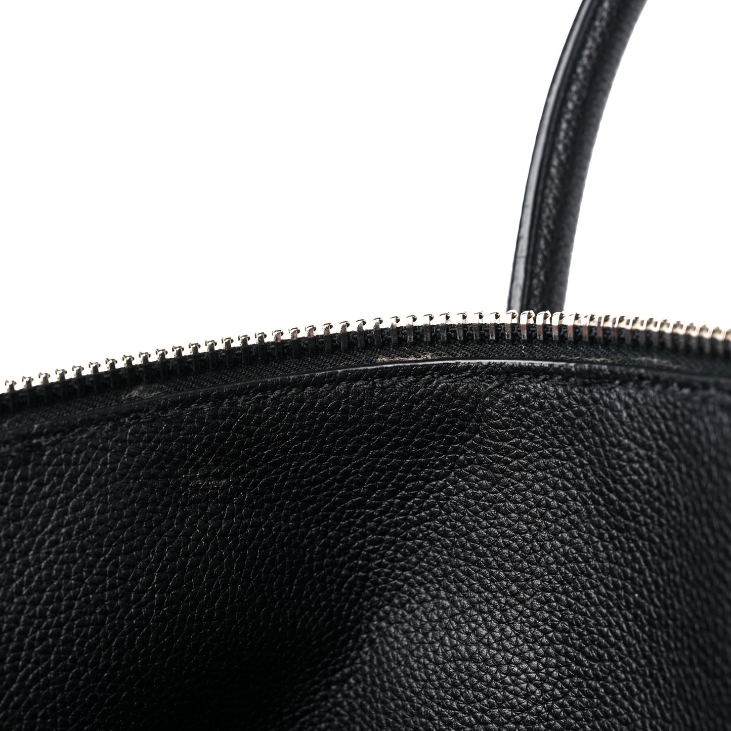 Grained Calfskin Medium Souple Sac De Jour Duffle Black
