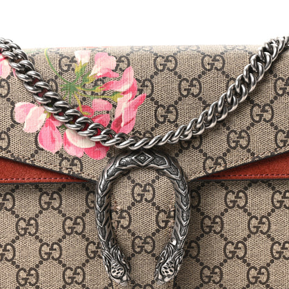 Gucci GG Supreme Monogram Blooms Small Dionysus Shoulder Bag Beige Multicolor Dry Rose 8 of 10