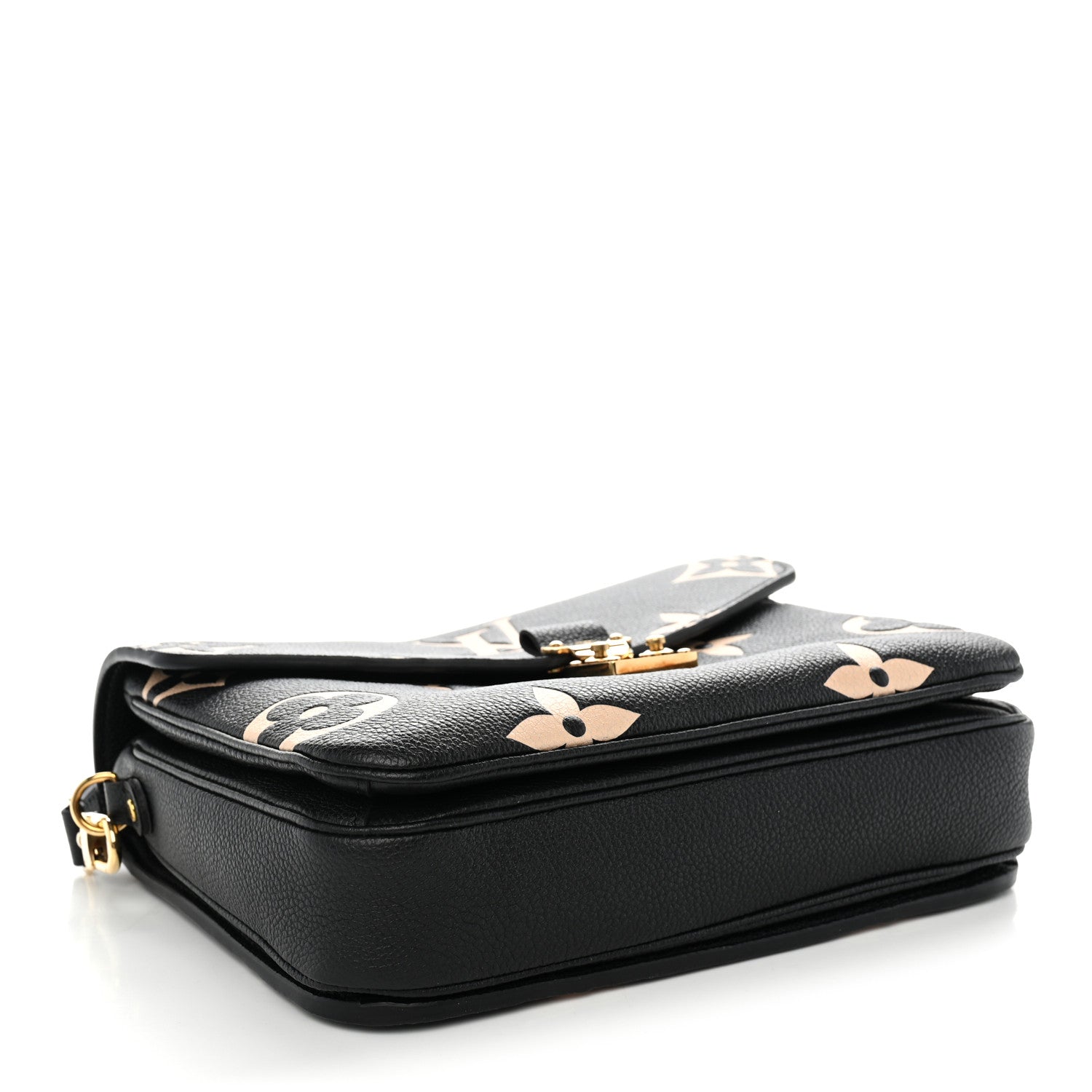 Louis Vuitton Empreinte Monogram Giant Pochette Metis Black Beige 4 of 9