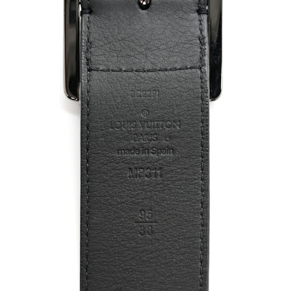 Louis Vuitton Mens Reverso 40mm Belt 95 38 Black 3 of 5