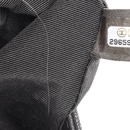 Chanel Caviar Quilted Medium Boy Flap Grey 9 of 10