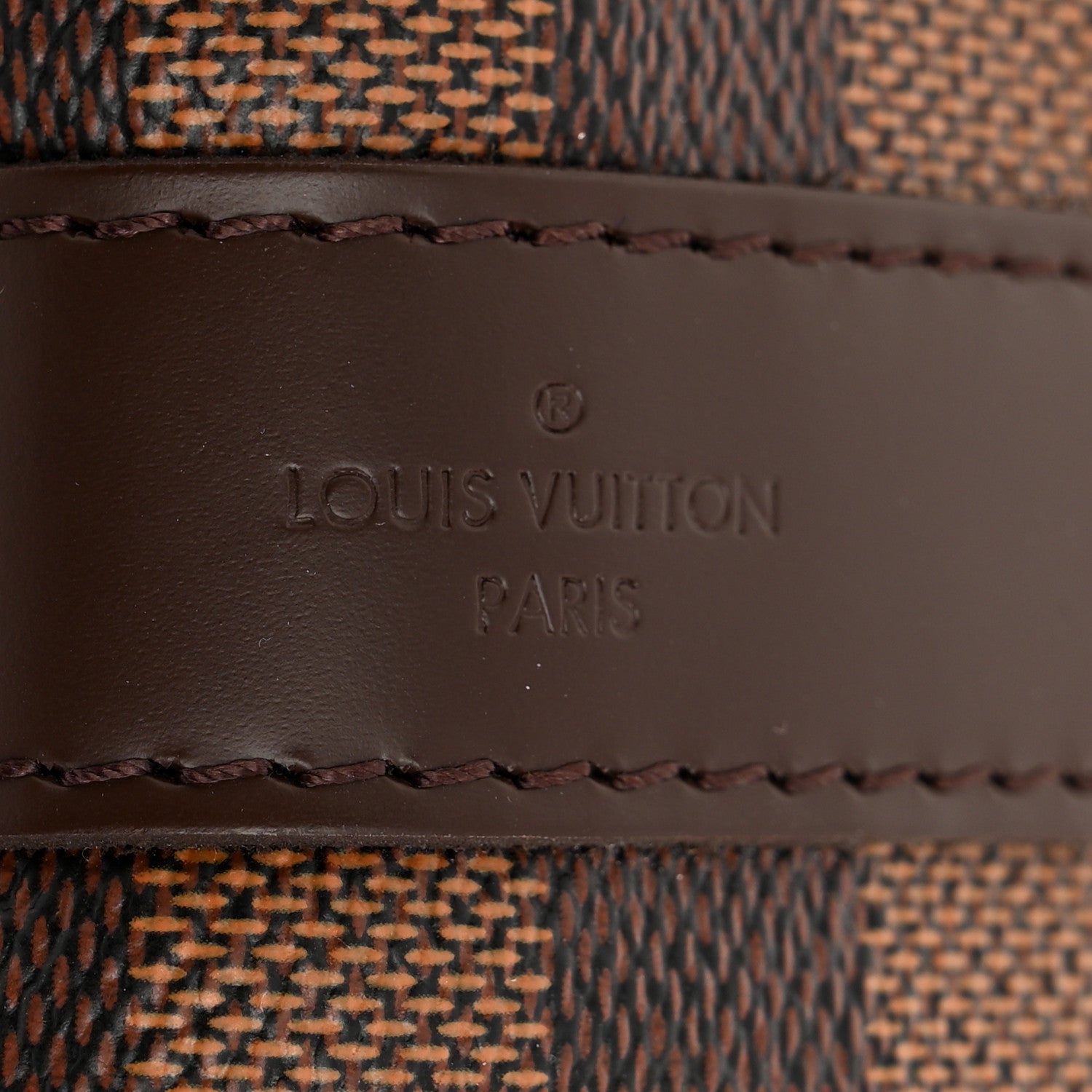 Louis Vuitton Damier Ebene Keepall Bandouliere 55 5 of 9