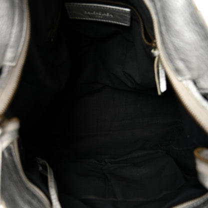 Balenciaga Metallic Agneau Classic Hardware Velo Gris Aluminum 6 of 11