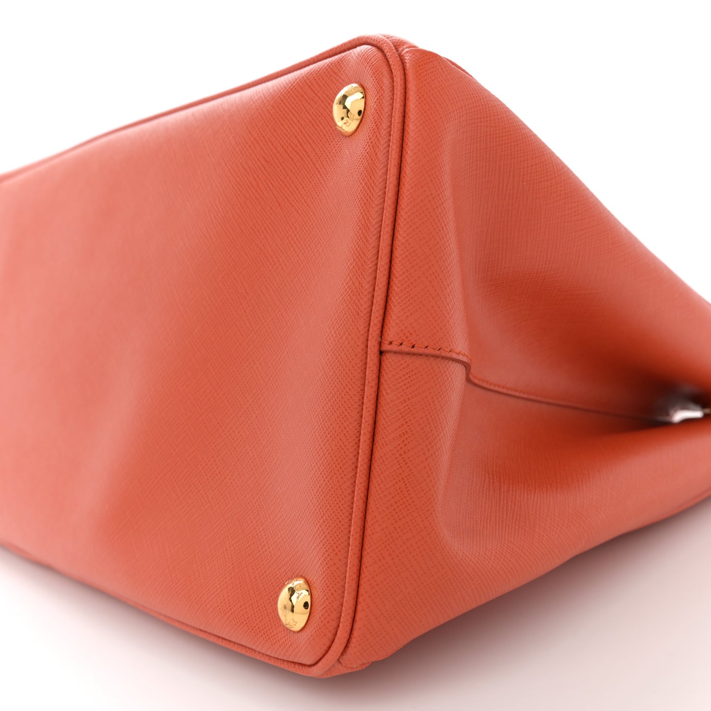 Saffiano Lux Large Tote Papaya