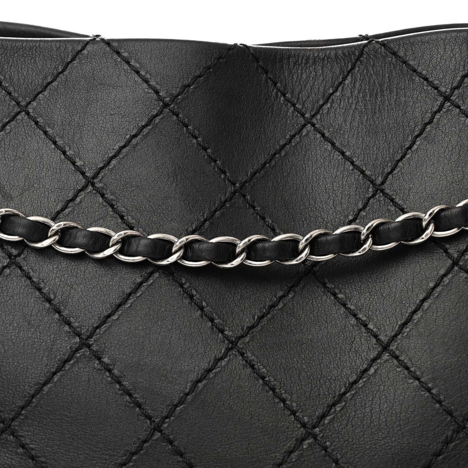 Chanel Calfskin CC Pocket Hobo Black 8 of 18