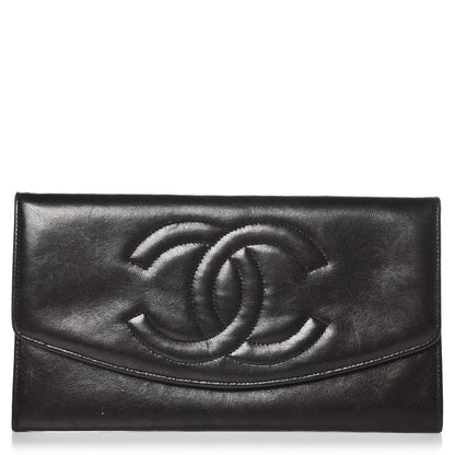 Chanel Lambskin Timeless CC Wallet Black 1 of 10