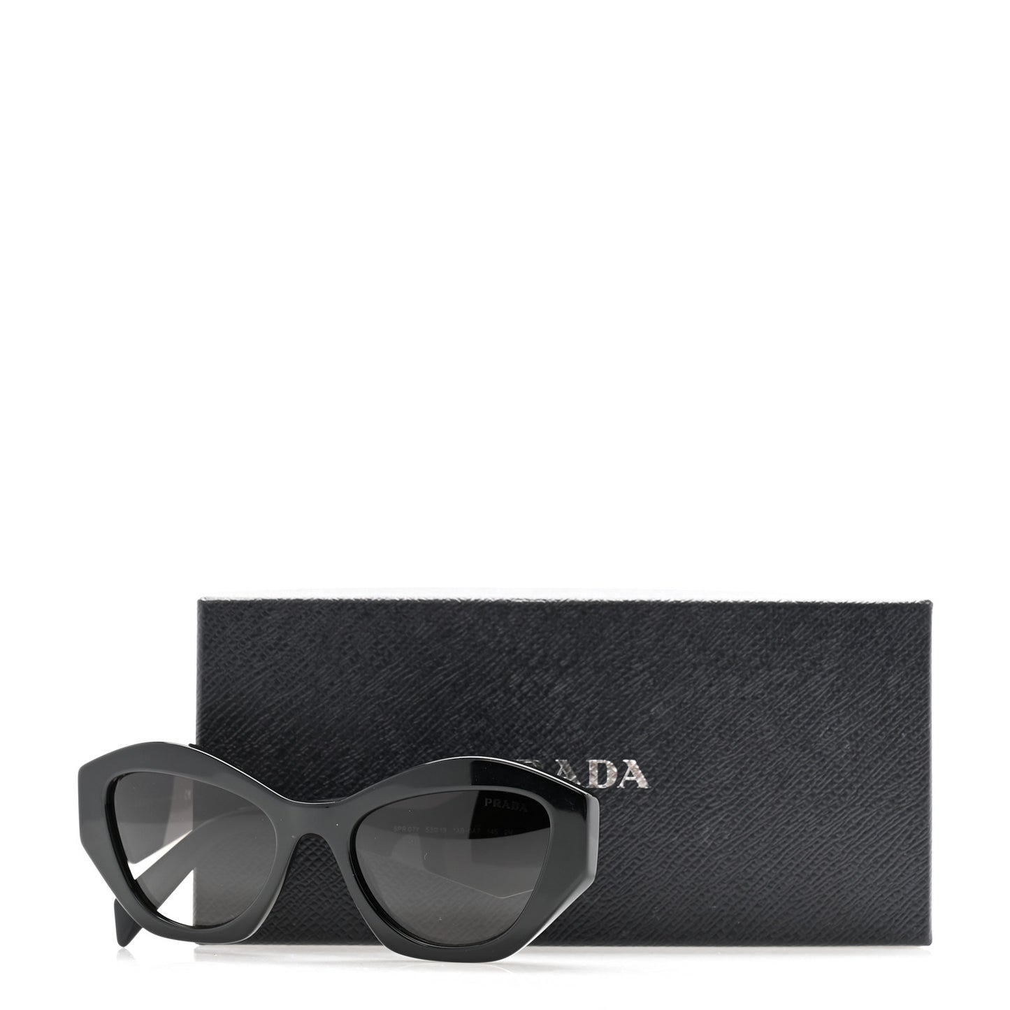Acetate Symbole Sunglasses SPR 07Y Black