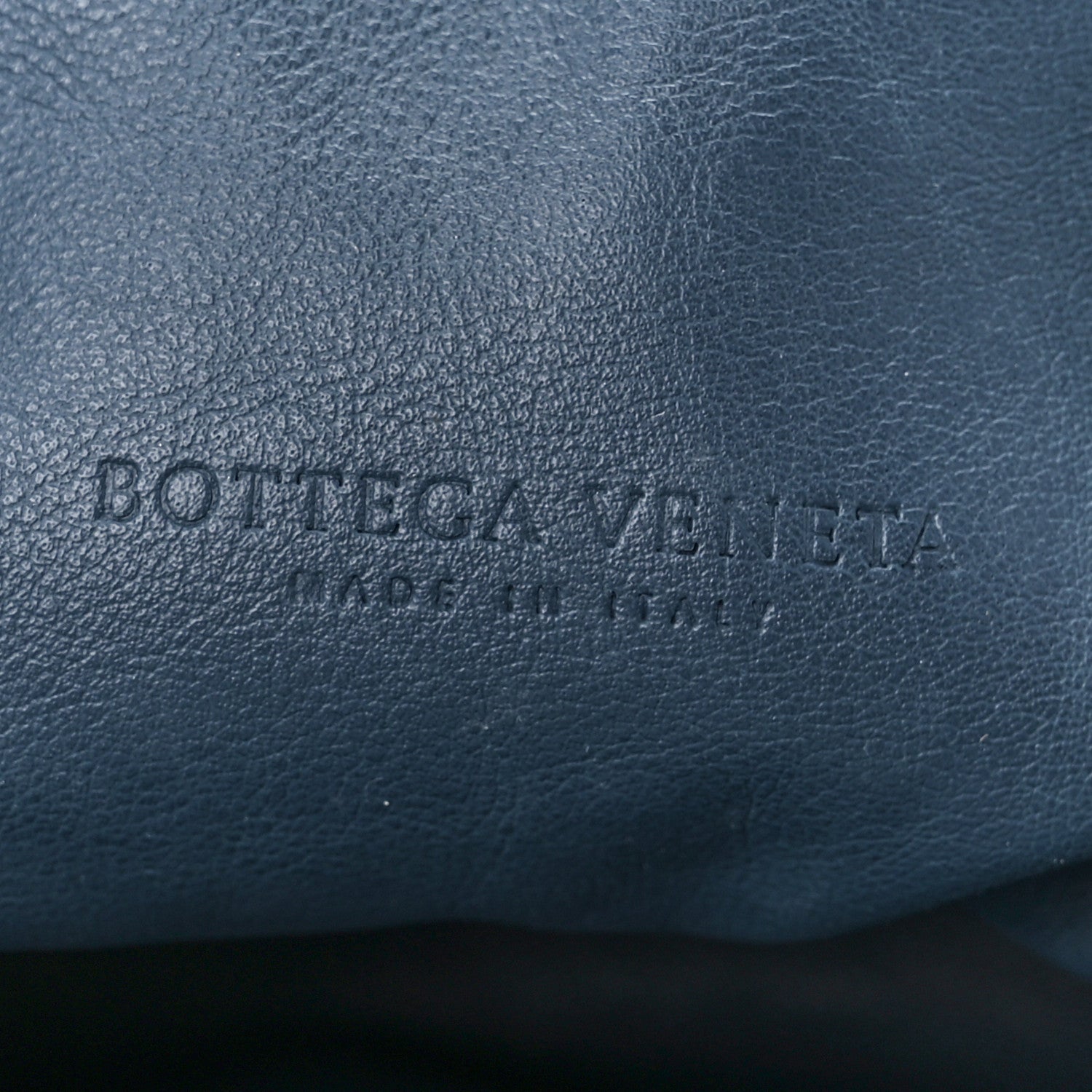 Bottega Veneta Smooth Butter Calf The Pouch Oversized Clutch Deep Blue 6 of 11