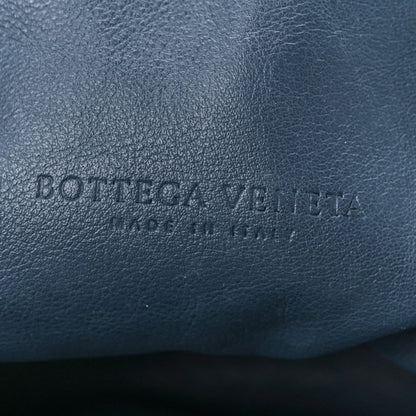 Bottega Veneta Smooth Butter Calf The Pouch Oversized Clutch Deep Blue 6 of 11