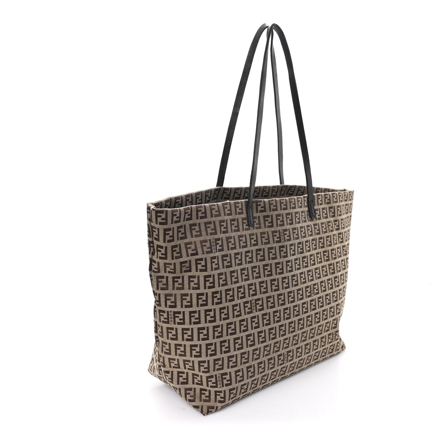Zucchino Shopping Tote Beige Tobacco