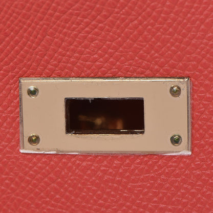 Hermes Epsom Kelly Retourne 35 Rose Jaipur Gold 24 of 36