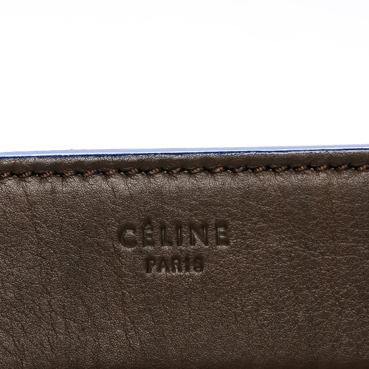 Supple Calfskin Medium Phantom Luggage Khaki