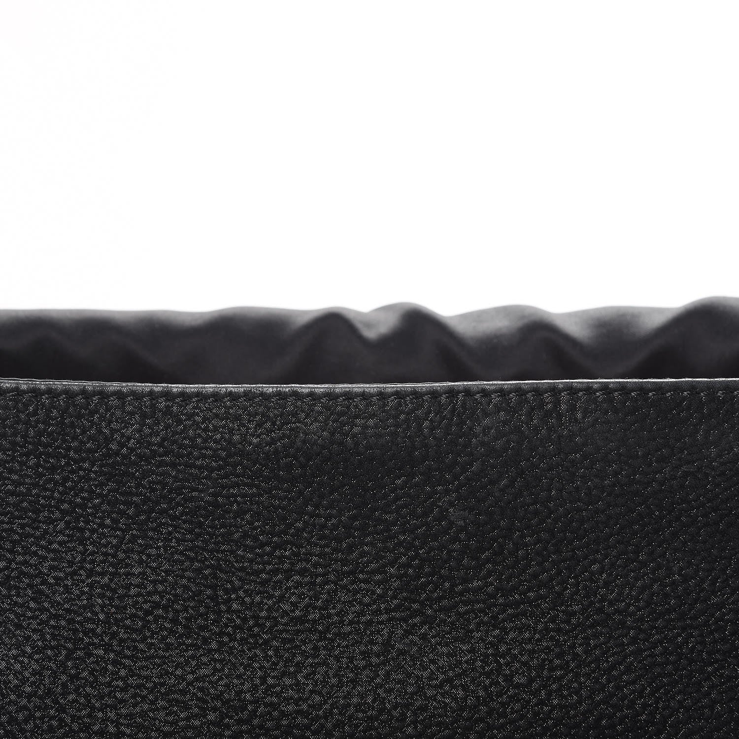 Fendi Vitello Savana Big Mama Baguette Black Tartaruga Natural 10 of 16