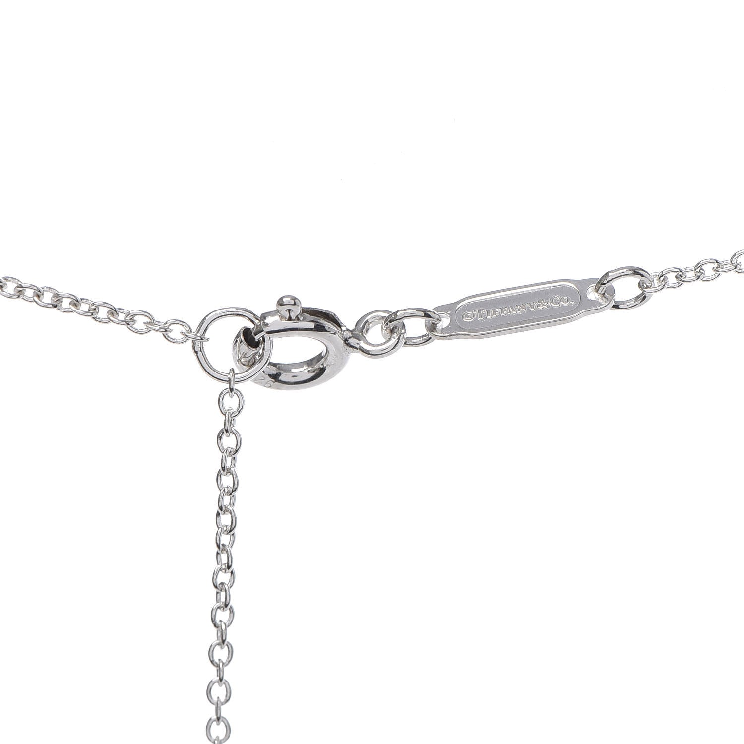 Tiffany Sterling Silver Charms Pendant Necklace 5 of 6