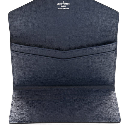 Louis Vuitton Epi Josephine Wallet Indigo 5 of 11