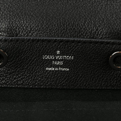 Louis Vuitton Calfskin Lockme Mini Backpack Black 6 of 11
