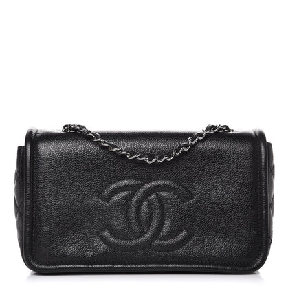 Chanel Caviar Medium Timeless CC Flap Black 1 of 12