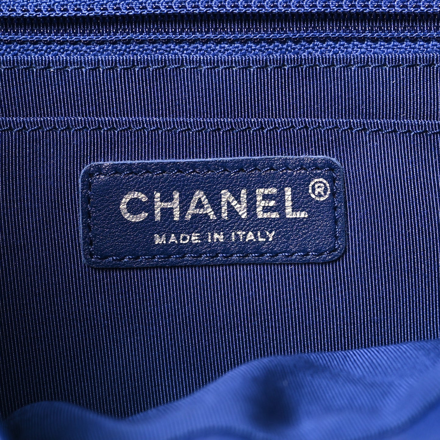 Calfskin Quilted Large Urban Spirit Backpack Navy