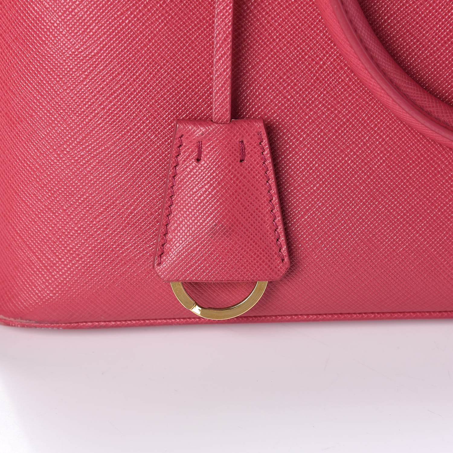 Prada Saffiano Lux Medium Promenade Tote Peonia 15 of 20