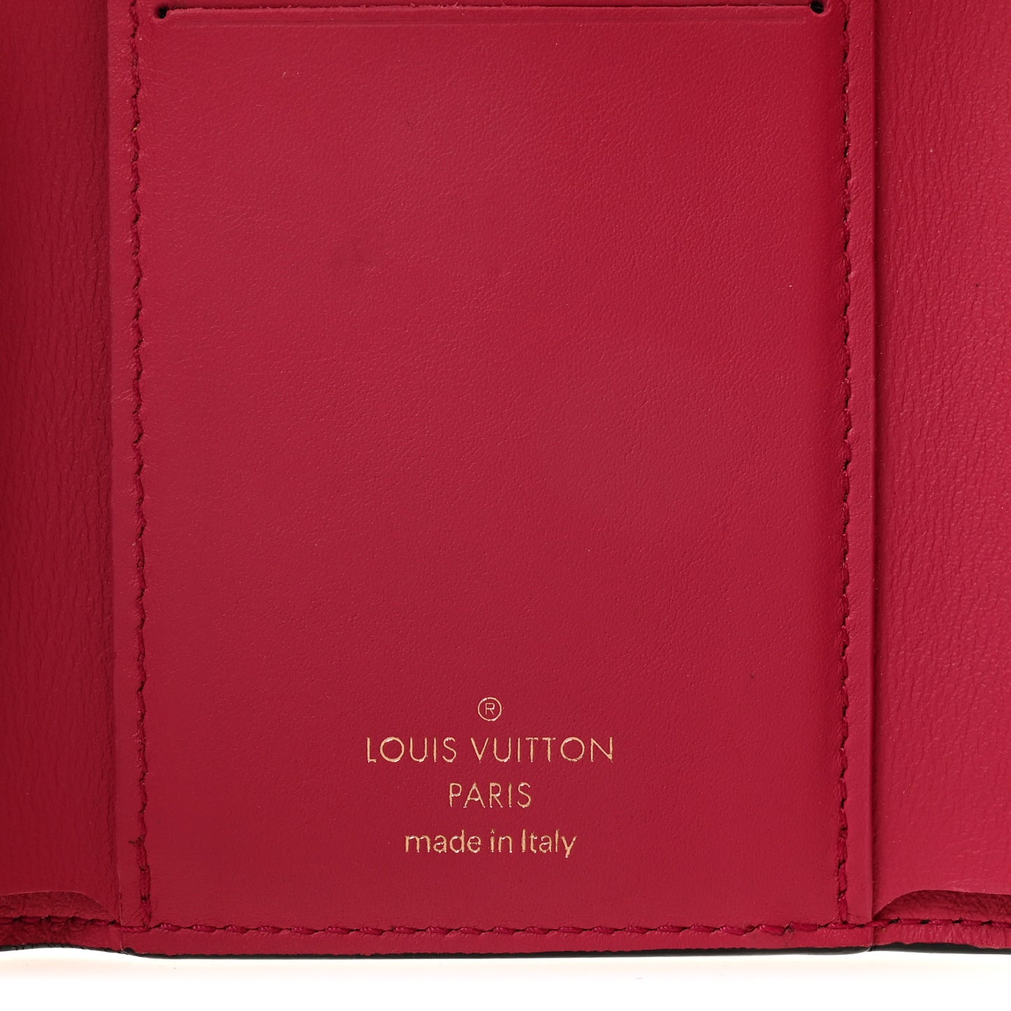 Smooth Calfskin LV Pont 9 Compact Wallet Black