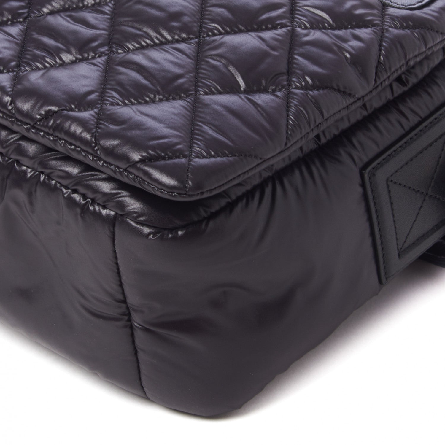 Chanel Nylon Small Coco Cocoon Messenger Bag Black 4 of 9