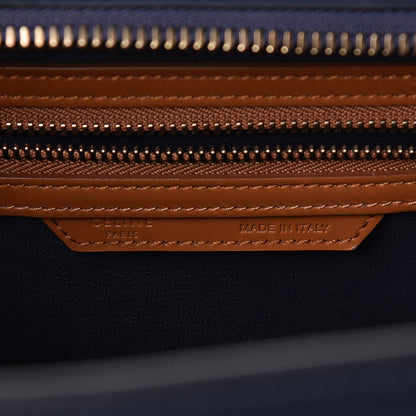 Celine Smooth Calfskin Mini Tri-Color Luggage Brown 9 of 10