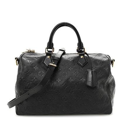 Louis Vuitton Empreinte Monogram Speedy Soft 30 Black 1 of 9